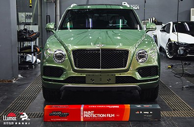 宾利添越 整车透明保护膜 