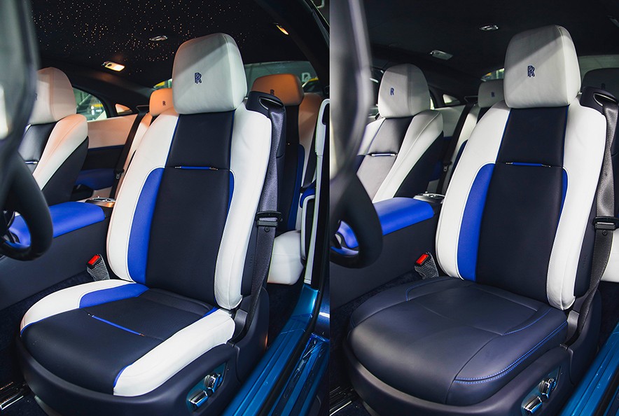 劳斯莱斯魅影 座椅换皮