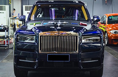 劳斯莱斯库里南 整车琥珀光学玻璃膜 