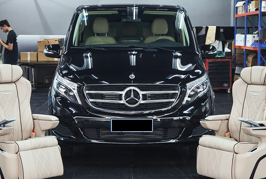 奔驰V260 升级航空座椅